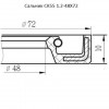 Сальник СК-55 48х72,5 (20-3103038-Б) - gdzp.ru - Екатеринбург