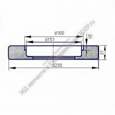 Амортизатор 12455-Н - gdzp.ru - Екатеринбург