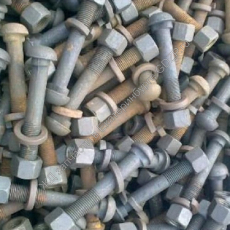 Бoлт cтыкoвoй M27x160 в cбope c гaйкoй и шaйбoй  - gdzp.ru - Екатеринбург