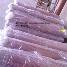 Механизм шторки узкого опускного окна с полотном и ручкой опускания для купейного вагона - gdzp.ru - Екатеринбург