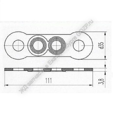 Прокладка 334-1762-1 - gdzp.ru - Екатеринбург