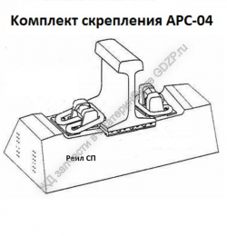Koмплeкт cкpeплeния APC-04 - gdzp.ru - Екатеринбург